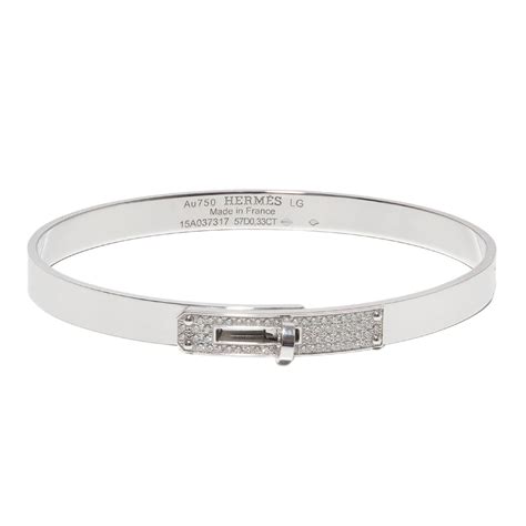 bracelet kelly hermes prix|Hermes kelly bracelet white gold.